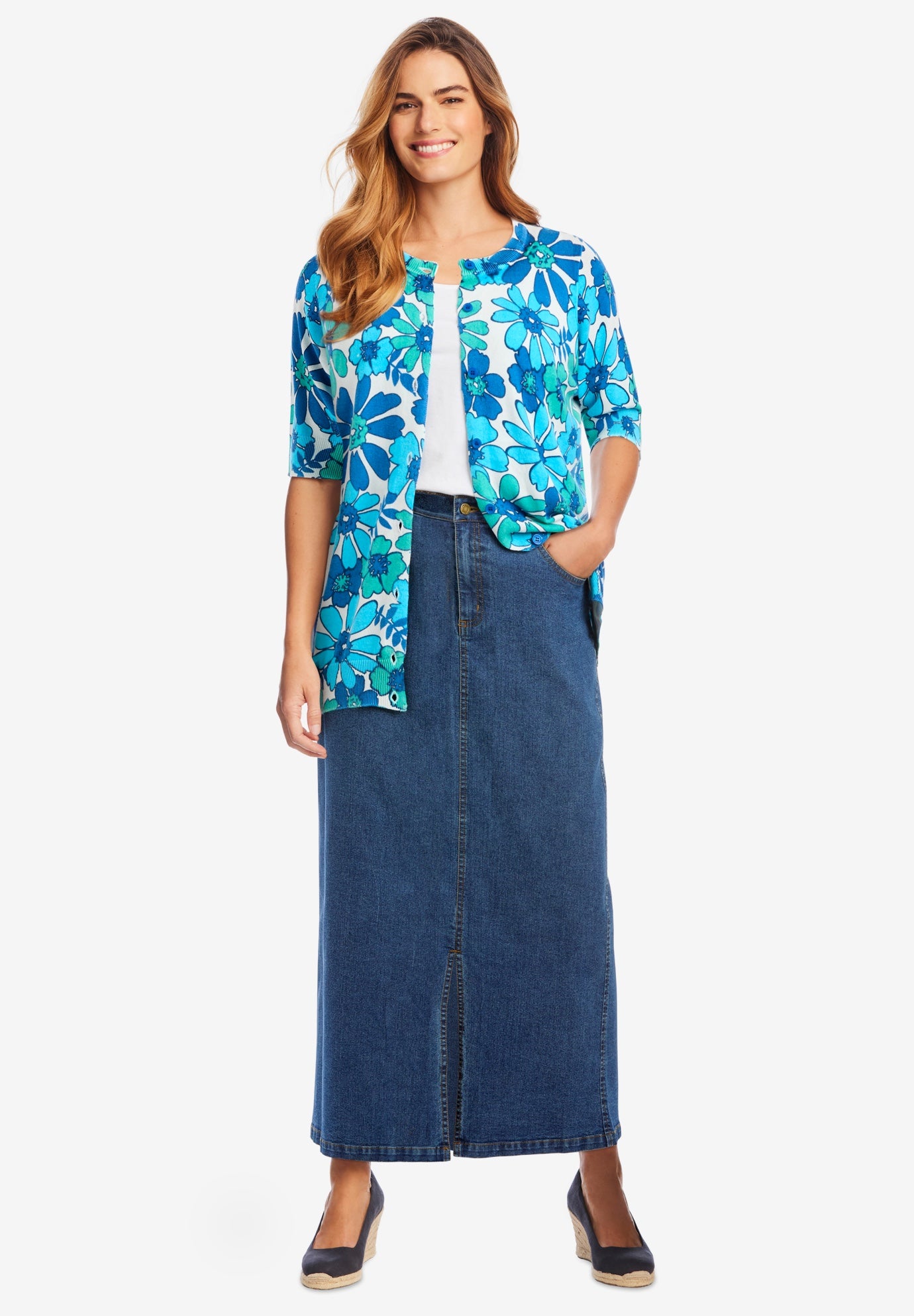 Perfect Elbow-Length Sleeve Cardigan image number 9