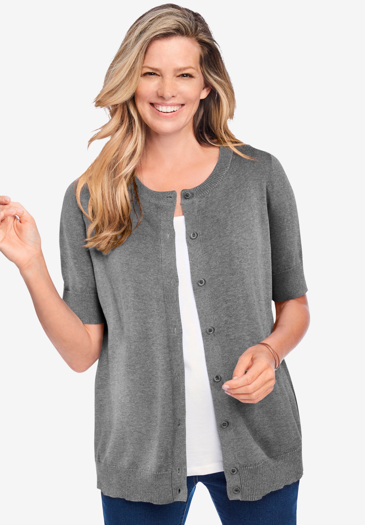 Perfect Elbow-Length Sleeve Cardigan image number 0