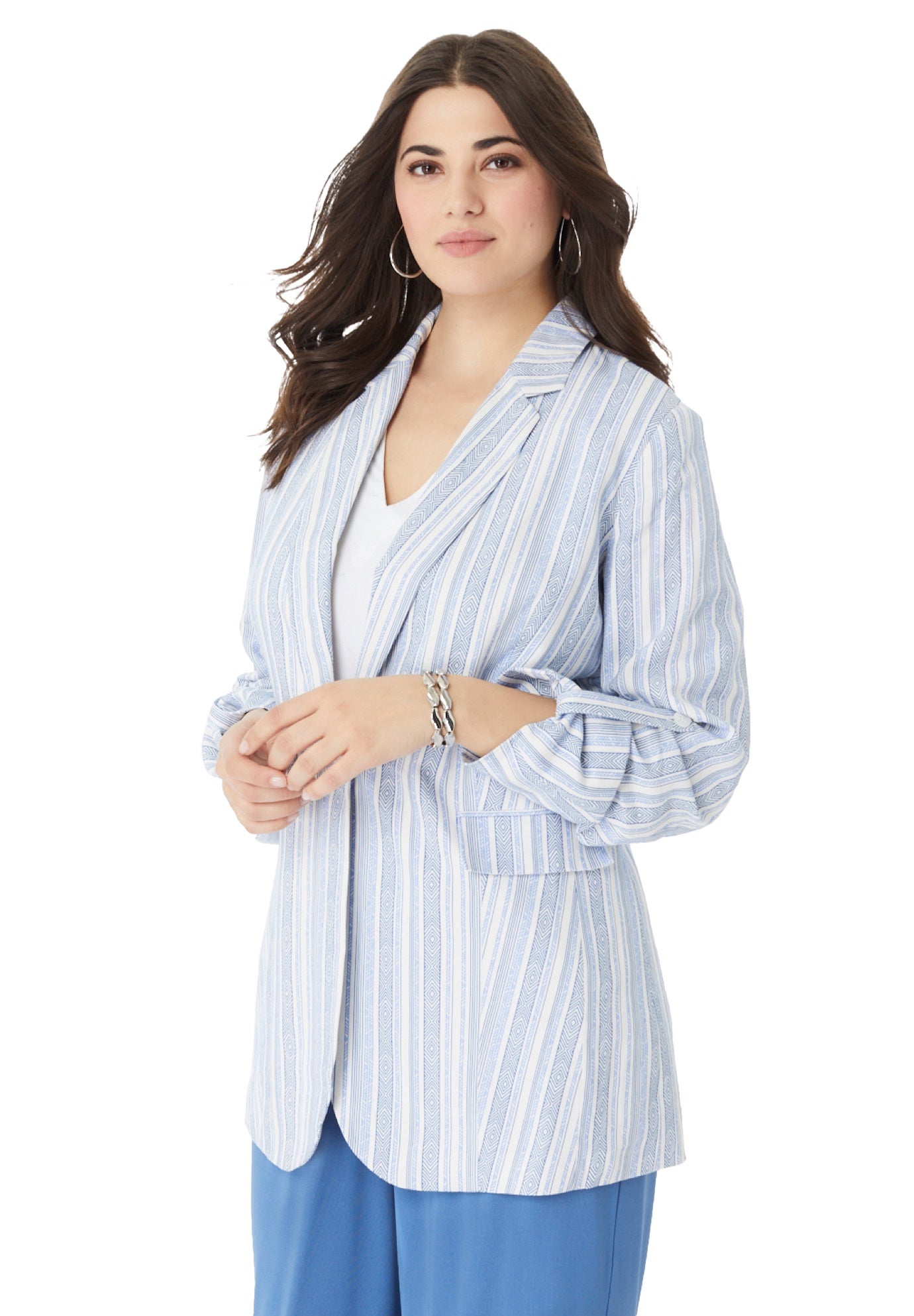 Linen Blazer image number 4