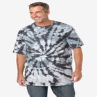 Lightweight Tie-Dye Crewneck Tee image number 0