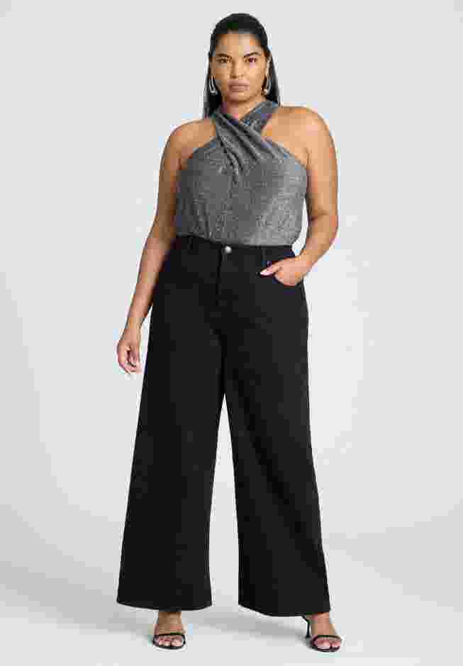 Lurex Halter Top image number 2