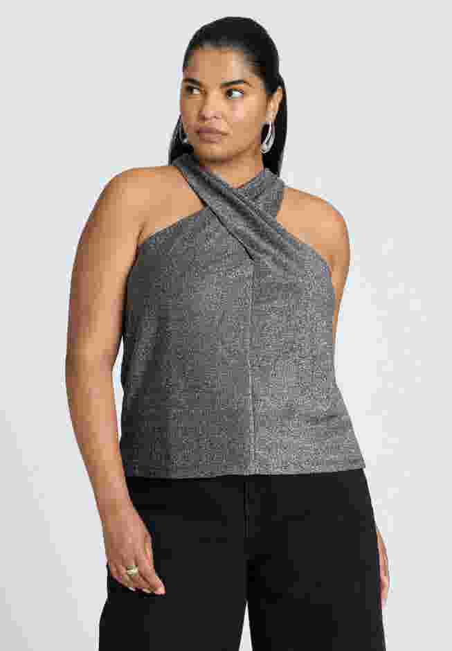 Lurex Halter Top image number 0