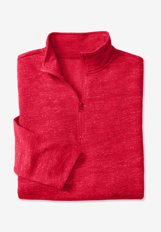 French Terry Quarter-Zip Sweatshirt image number 5