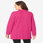 French Terry Quarter-Zip Sweatshirt image number null
