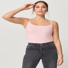 Cotton Spandex Scoop Neck Sleeveless Cami image number 0