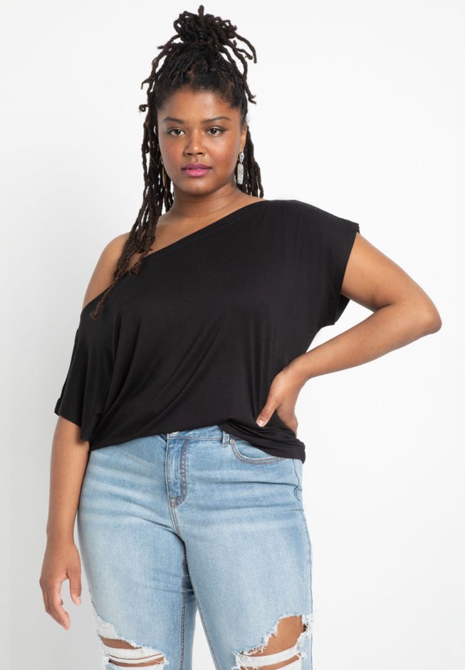 One Shoulder Top image number null