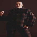 Mock Neck Intarsia Sweater image number null