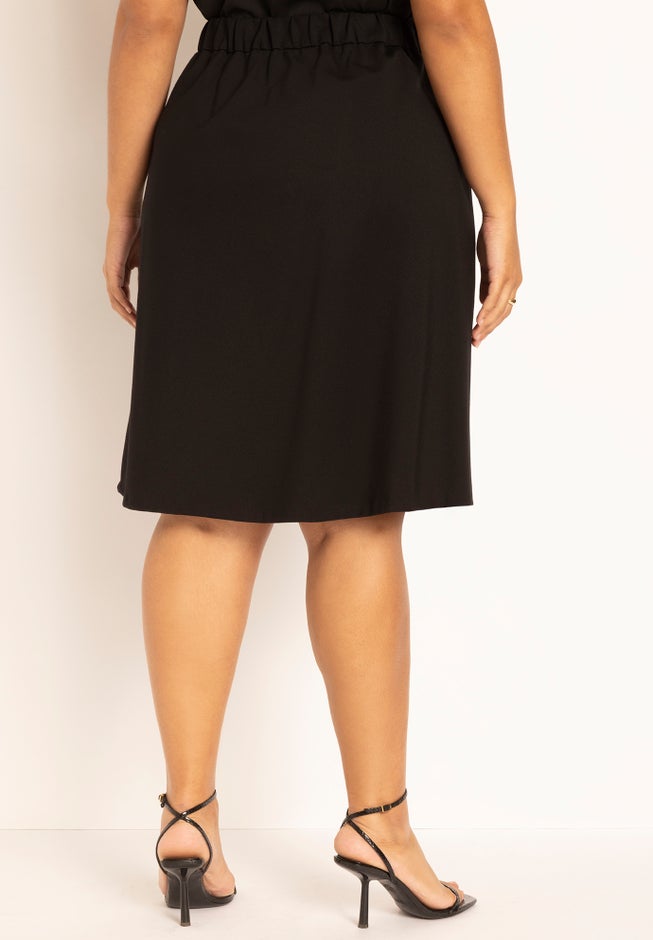 Side Slit Pencil Skirt image number null
