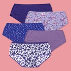 5-Pack Tag-free Full Coverage Cotton Brief image number null