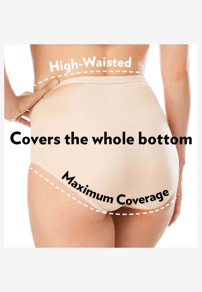 Full Coverage Nylon Brief 5-Pack image number 1