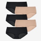 Full Coverage Nylon Brief 5-Pack image number null