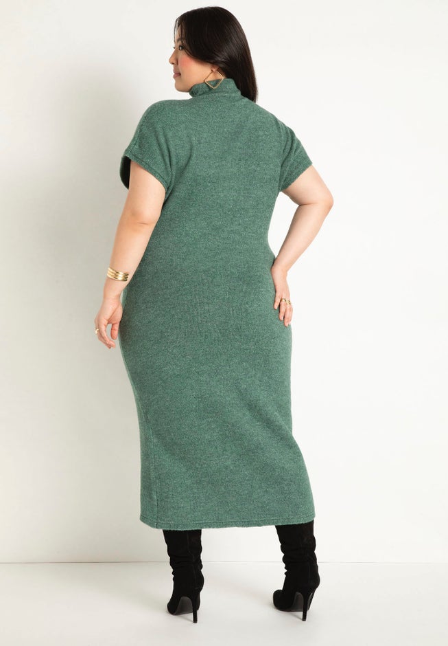 Short Sleeve Sweater Dress image number 1