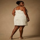 Bridal by ELOQUII Textural Shift Dress image number null