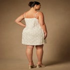 Bridal by ELOQUII Textural Shift Dress image number null