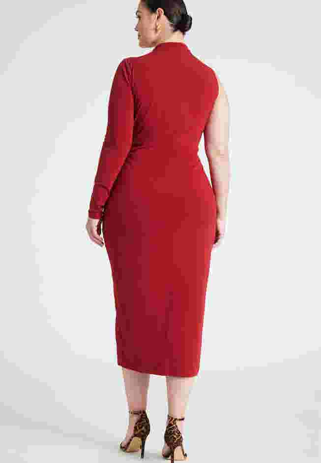 One Shoulder Dress With Slit image number 1