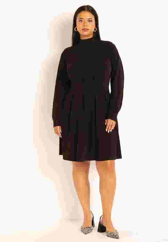 Pleated Waist Mini Dress image number 0