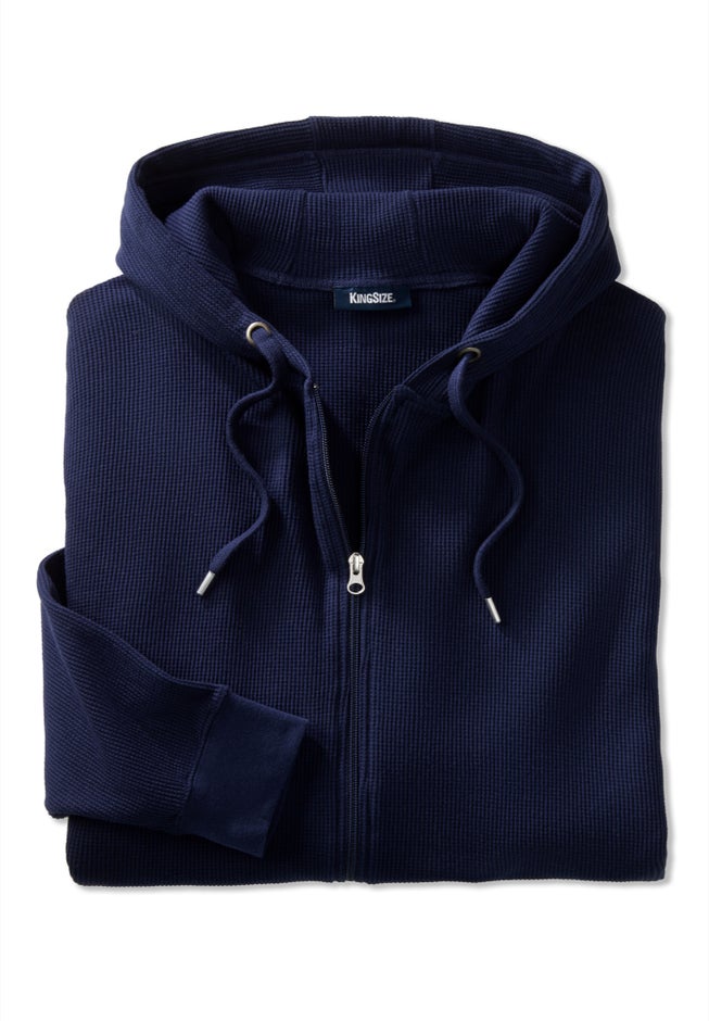 Boulder Creek™ Thermal Waffle Zip Hoodie image number 2