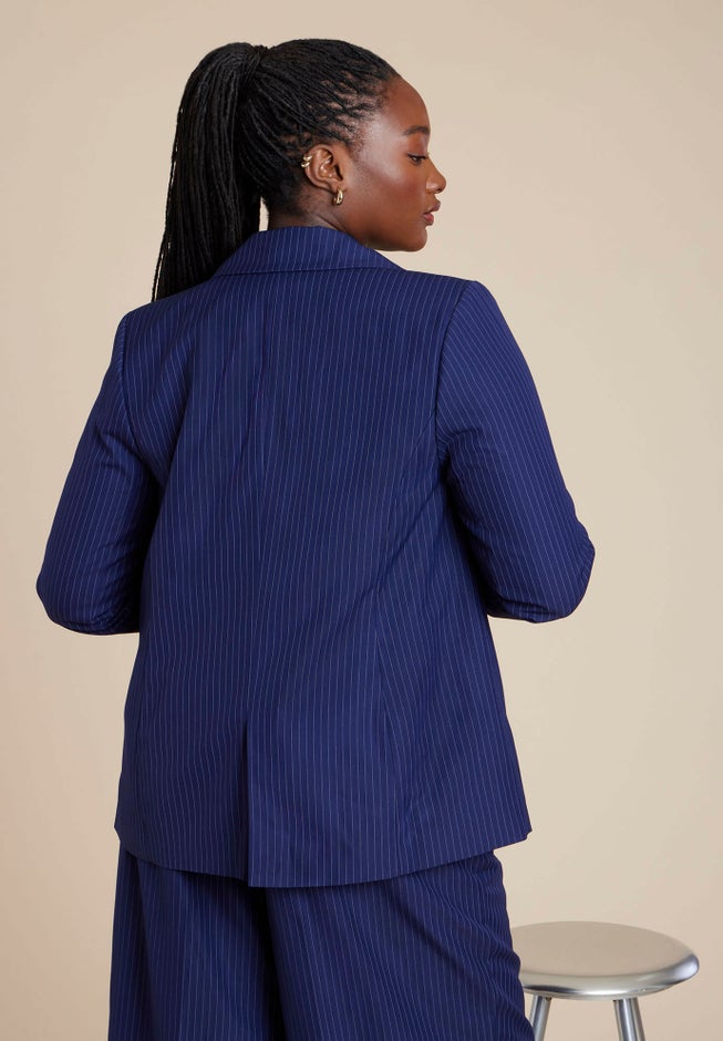 Pinstripe Blazer image number 1