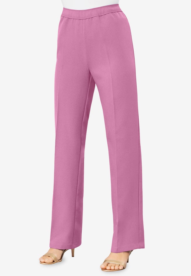 Plus Size Wide Leg Bend Over&reg; Pant image number 3