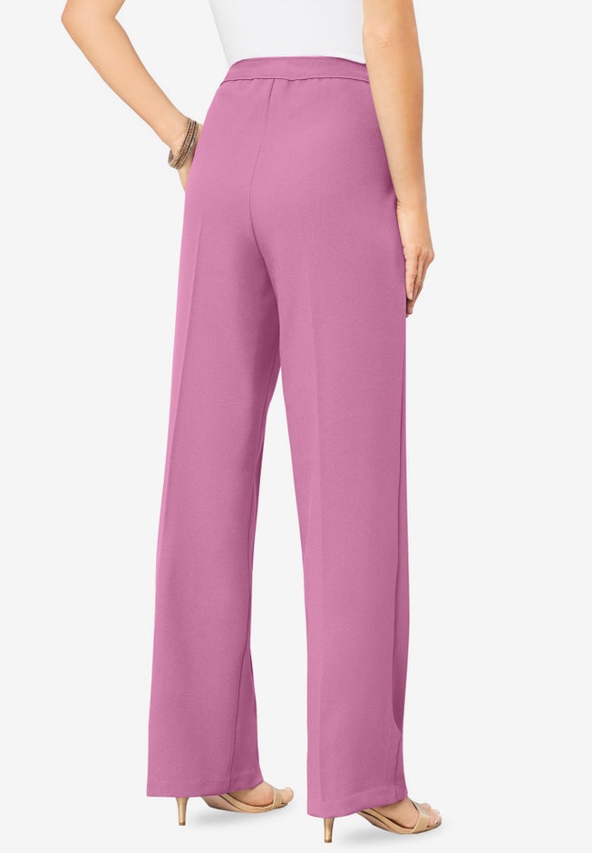Plus Size Wide Leg Bend Over&reg; Pant image number 1