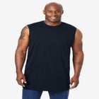 Shrink-Less Longer-Length Lightweight Muscle Pocket Tee image number null