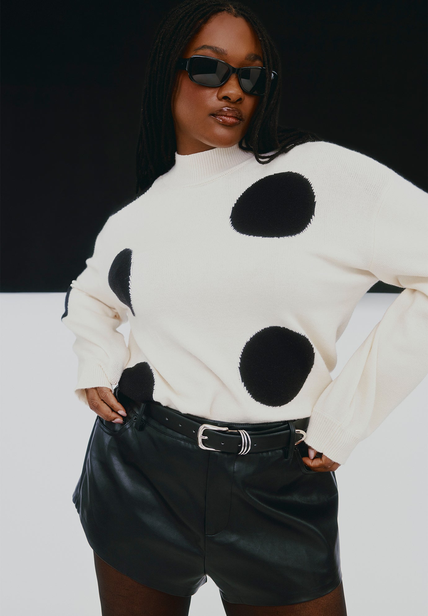 Polka Dot Sweater image number 0