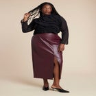 Textured Smocked Top image number null