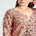 V Neck Mini Dress image number null