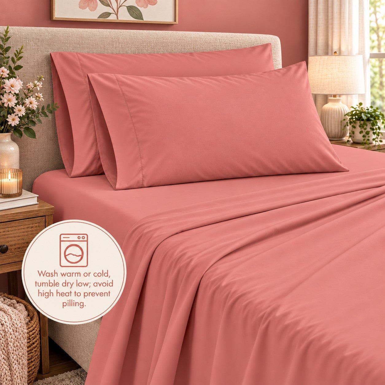 BH Studio Solid Microfiber Sheet Set image number 0