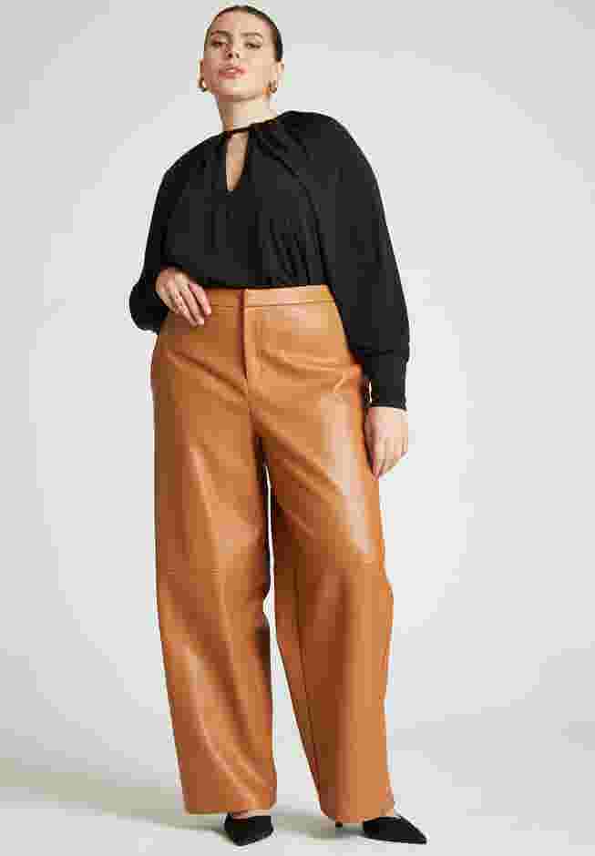 Draped Neckline Bodysuit image number 3