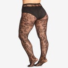 Textured Pattern Tights image number null