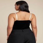 Contrast Bow Bodysuit image number null