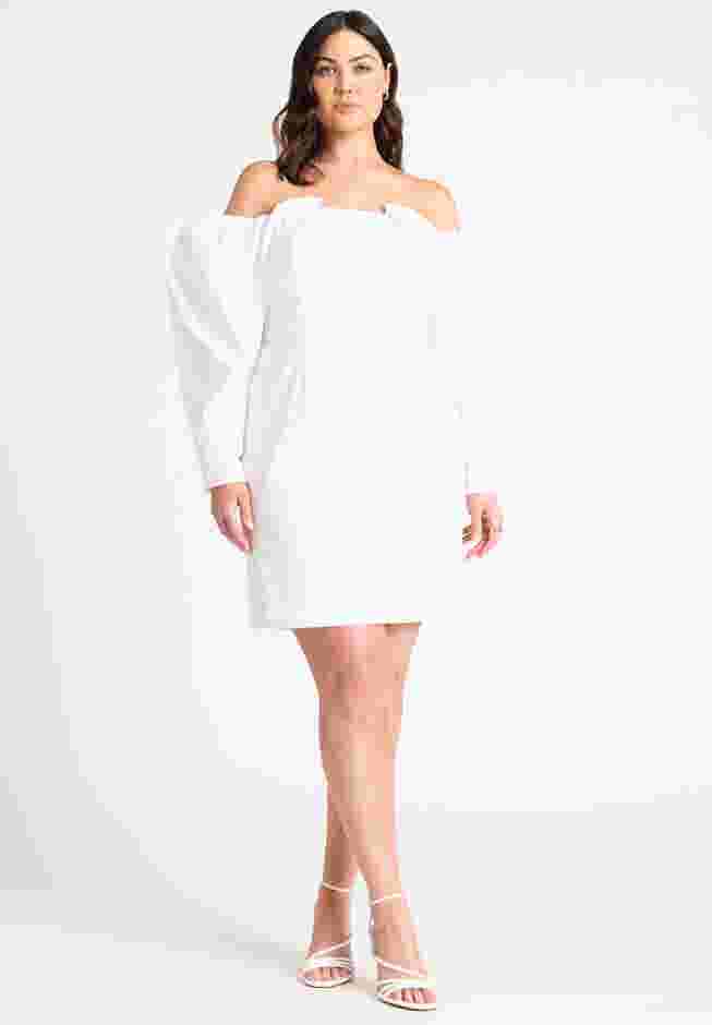 Mutton Sleeve Mini Dress image number 0