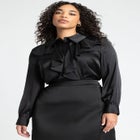 Flounce Front Button Down Top image number null