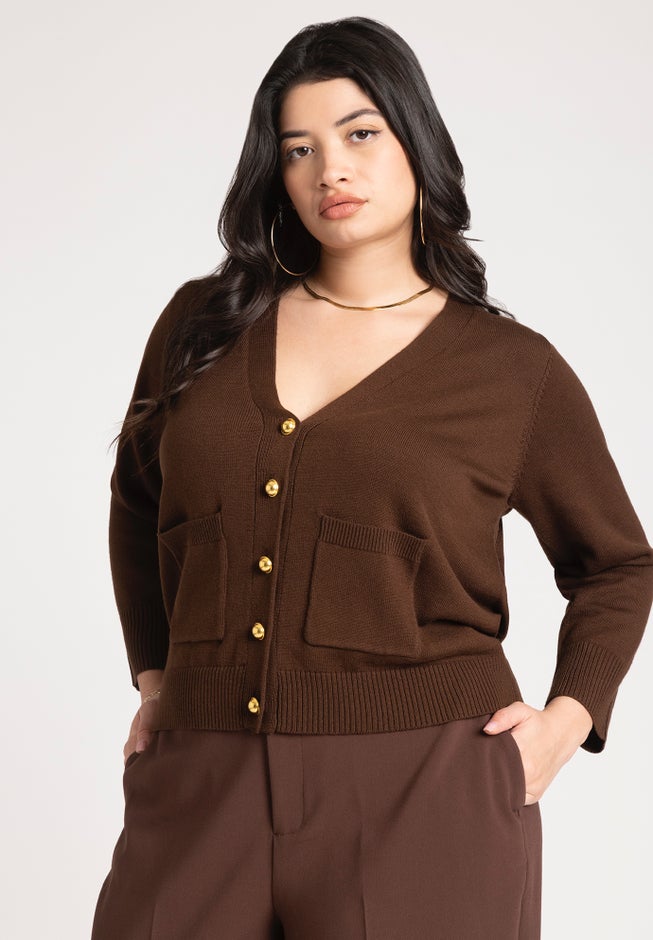 Refined Cardigan image number null