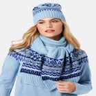 Fair Isle Hat & Scarf Set image number null