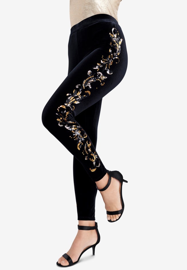 Velour Legging image number 1