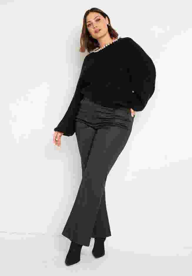 Pearl Neckline Sweater image number 2