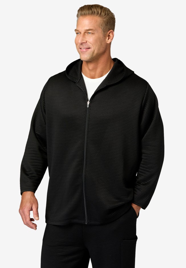 Performance Dot Full-Zip Hoodie image number 2