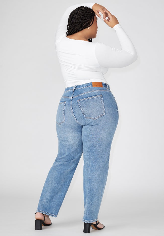 The Naomi Comfort Stretch Straight Leg Jean image number 2