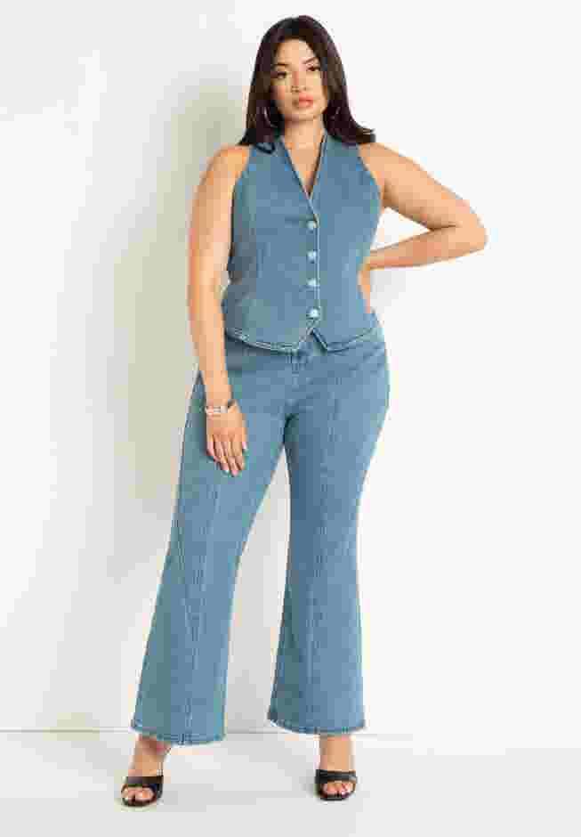 Relaxed Flare Jean image number 2