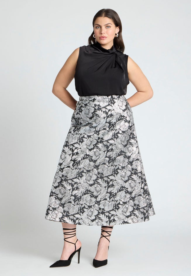 Brocade Full Skirt image number null