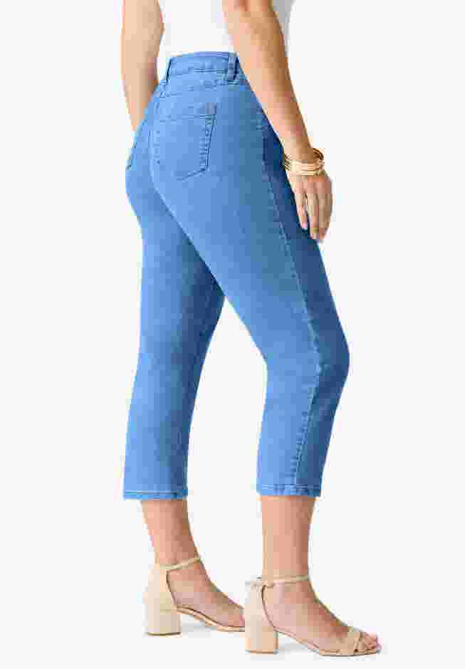 Classic Stretch Capri Jean image number 2