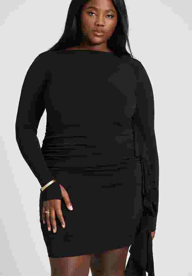 Side Ruffle Mini Dress image number 1