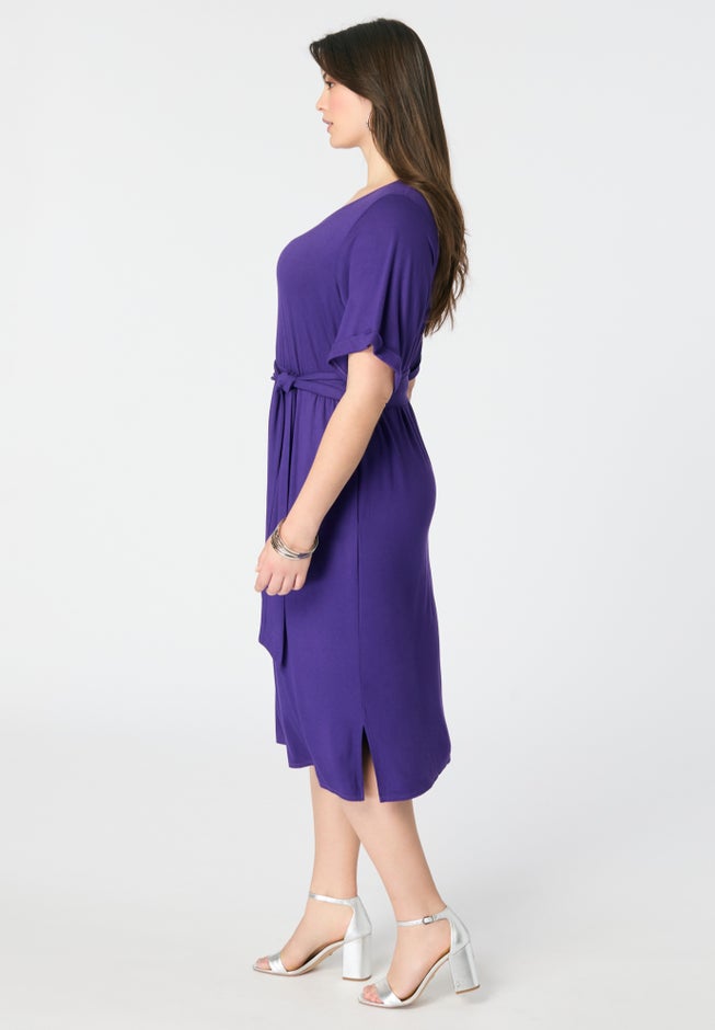 Dolman-Sleeve Dress image number 1