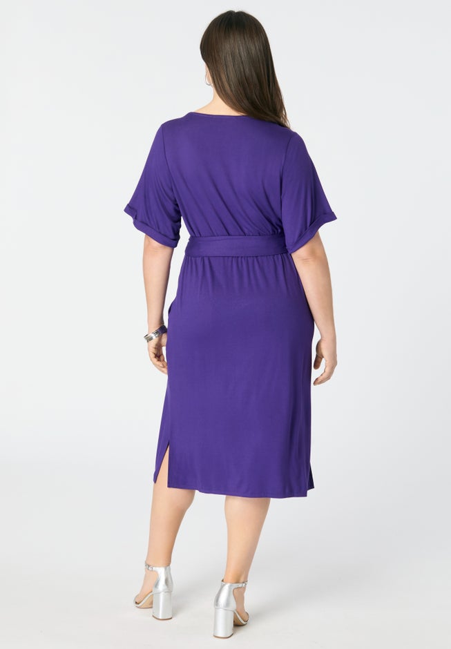 Dolman-Sleeve Dress image number 1