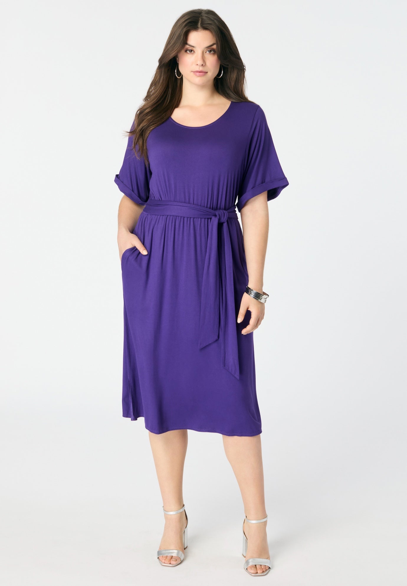 Dolman-Sleeve Dress image number 0