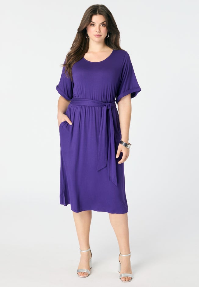 Dolman-Sleeve Dress image number 0