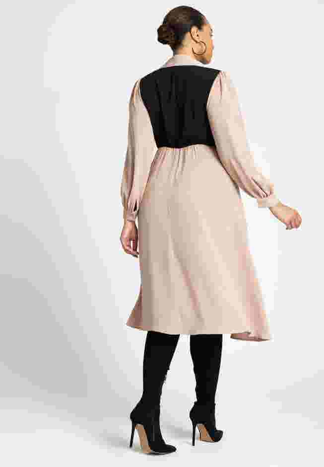 Colorblocked Work Dress image number 2