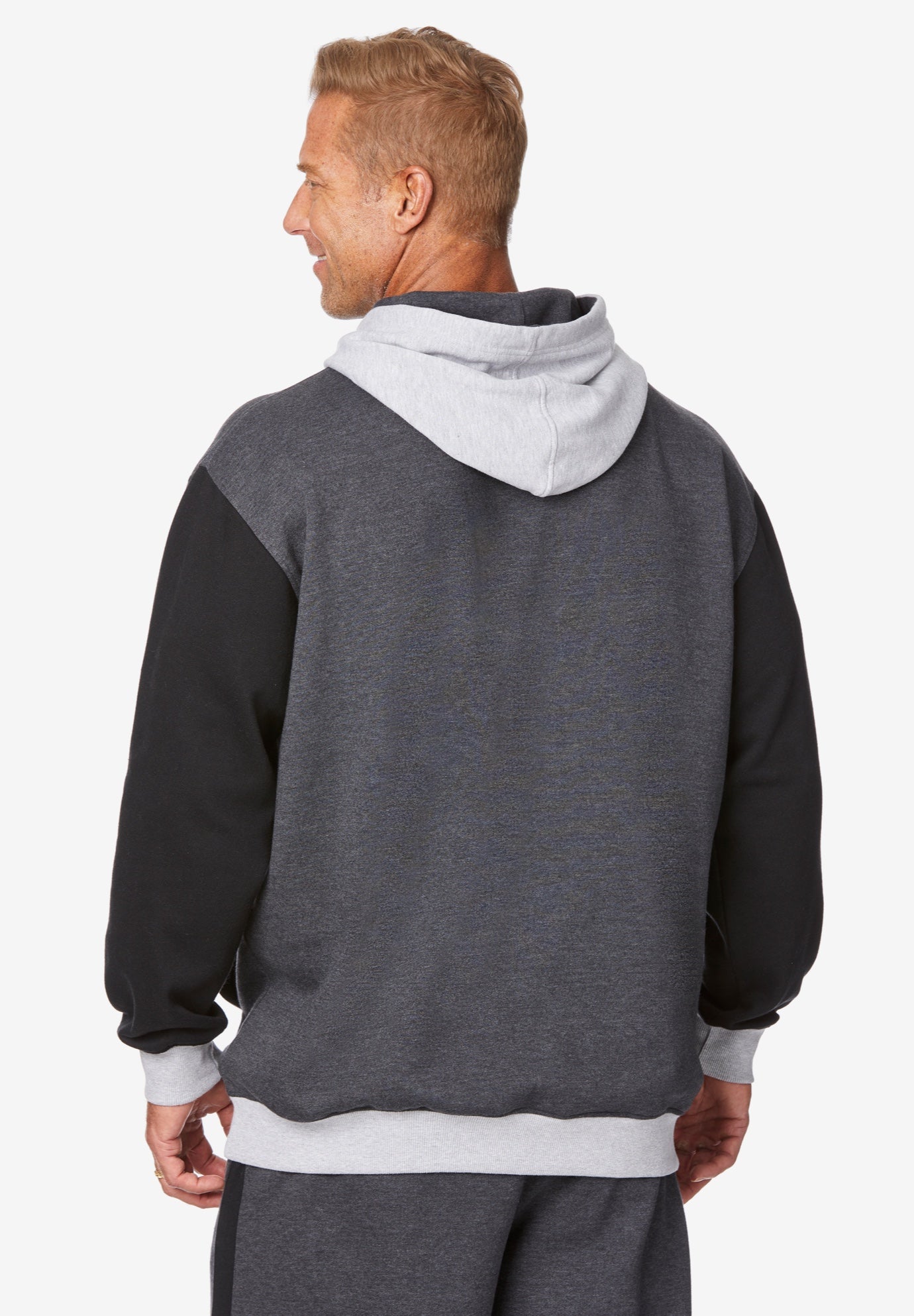 Champion&reg; Colorblock Tonal Script Hoodie image number 1